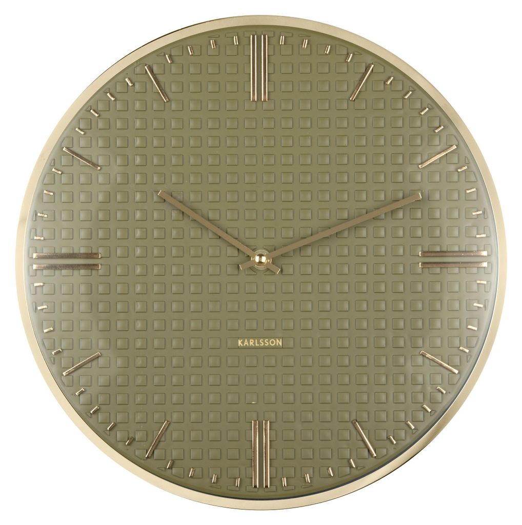 WANDUHR Riqueza - Grün - 35/35/ cm
