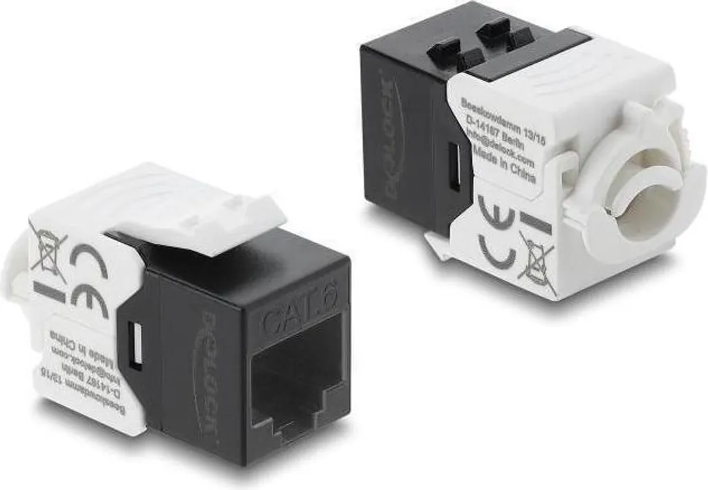 Connecteur Keystone RJ45 Cat.6 UTP à Bornage LSA pour Câble Ethernet DIY