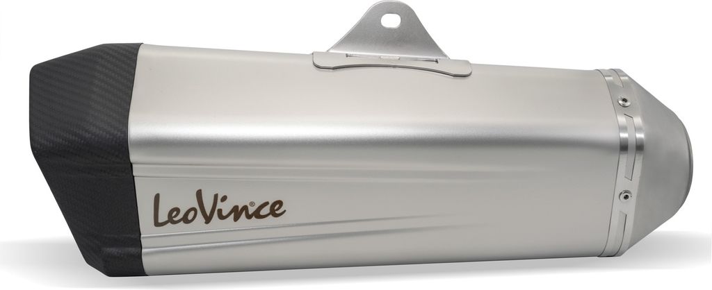 LeoVince LV-12 9789 Universal-Auspuff edelstahl D. 75