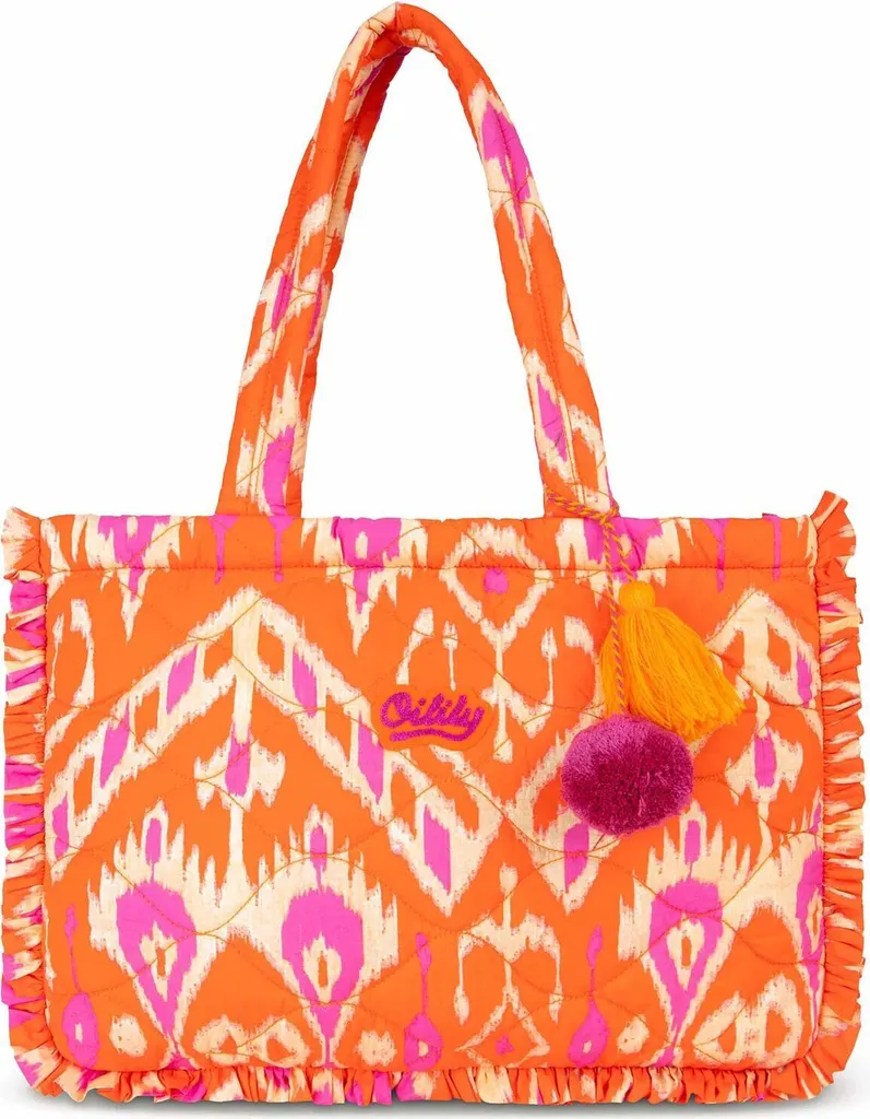 Sac shopping Oilily Shelbys - Toile robuste et design Cherry Tomato