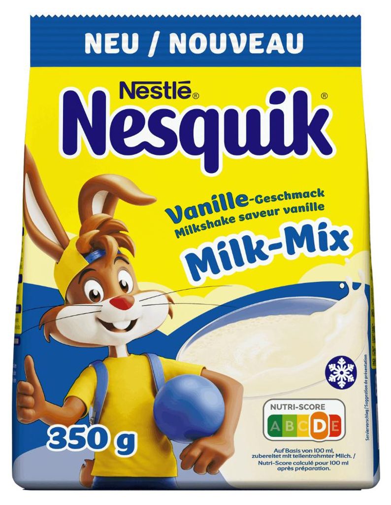 Napój Nesquik w proszku o smaku waniliowym w torebce 350g Zdjęcie produktu 