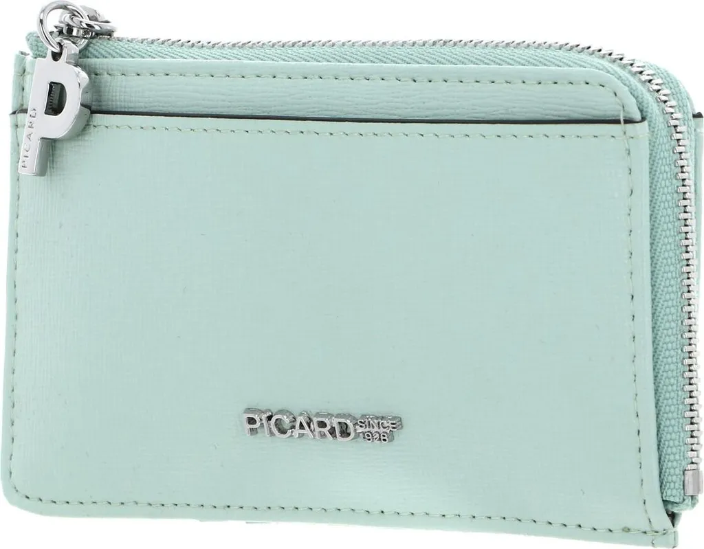 PICARD Portacarte Superstar 1 Mentha: Vera Pelle Bovina e Stile Tedesco