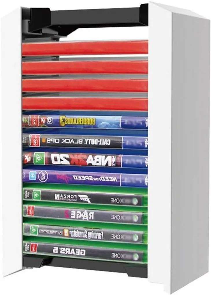 Boîtier 12 Disques PS5 : Fini le Désordre et les Rayures sur vos Jeux Vidéo
