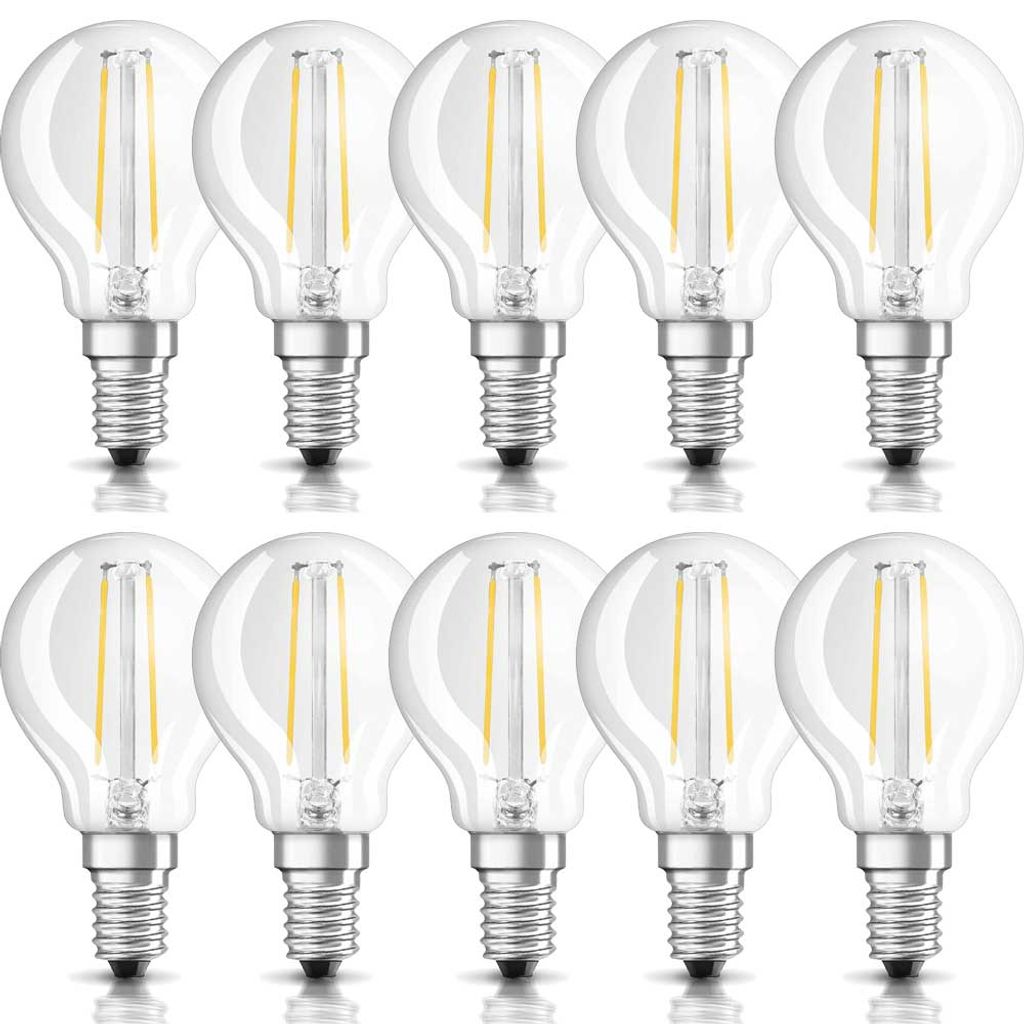 Osram SST CLAS P 25 2.8 W/2700K E14 10PACK LED-Tropfen, Produktbild 