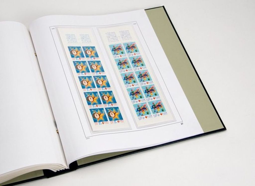 DAVO 13780 Luxus Nachtrag Frankreich Carnets croix rouge 2000