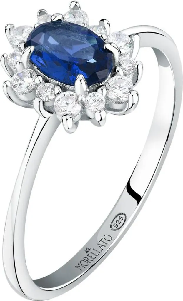 Bague argent hypoallergénique Tesori SAIW1540 zircone - Ne noircit pas 56