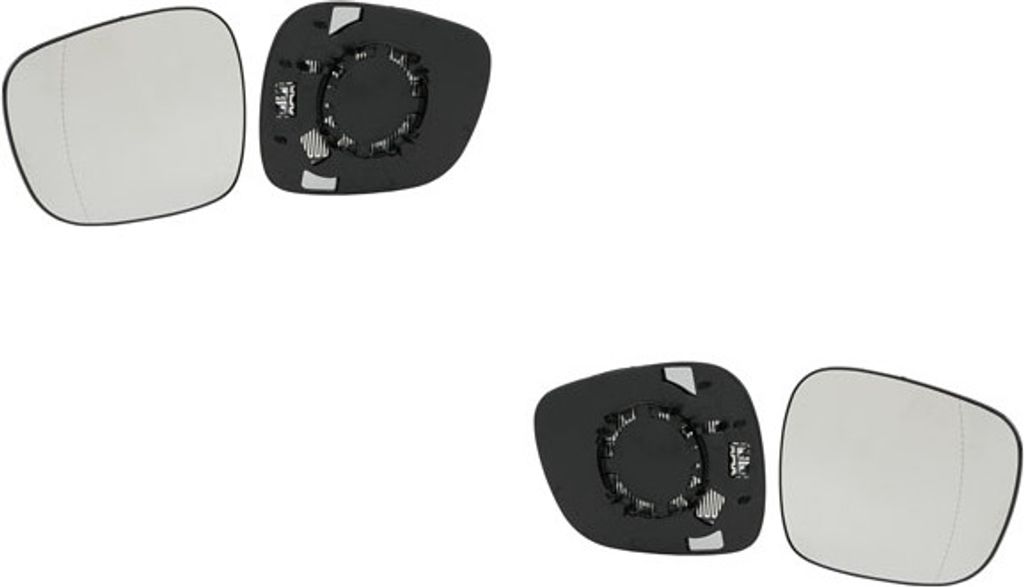 Spiegelglas passend für BMW X1 E84 03/09-06/12 Set Li Re 51162991659 2991659 51162991660 2991660 Johns