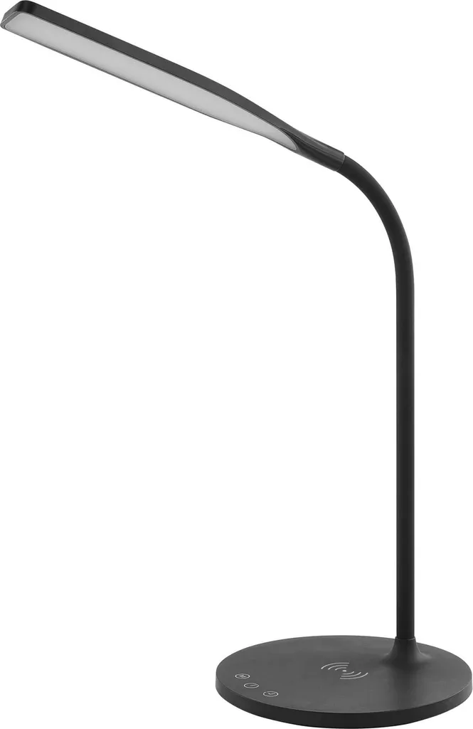 Lampada LED EMOS OSCAR 5.5W Nera | Ricarica Wireless e CRI 90+ | EMOS Z7637B - 2