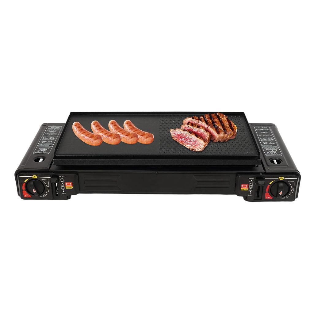 Réchaud de camping portable, réchaud de camping avec plaque Image du produit 