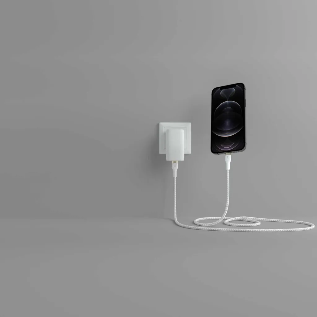 Cavo Belkin USB-C a Lightning 3m Bianco CAA011BT3MWH - Fast Charge - 9