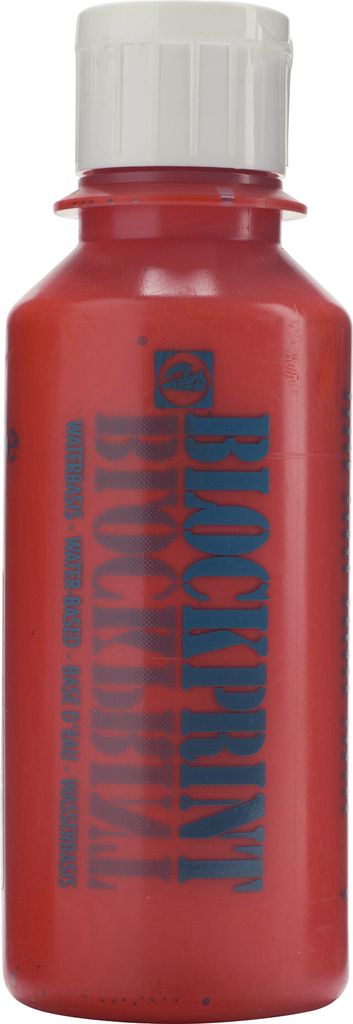 Talens Blockprint Flasche 250 ml Zinnober 311