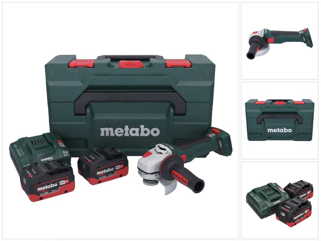 Metabo WB 18 LT BL 11-125 Quick Akku-Winkelschleifer 18V Immagine del prodotto 