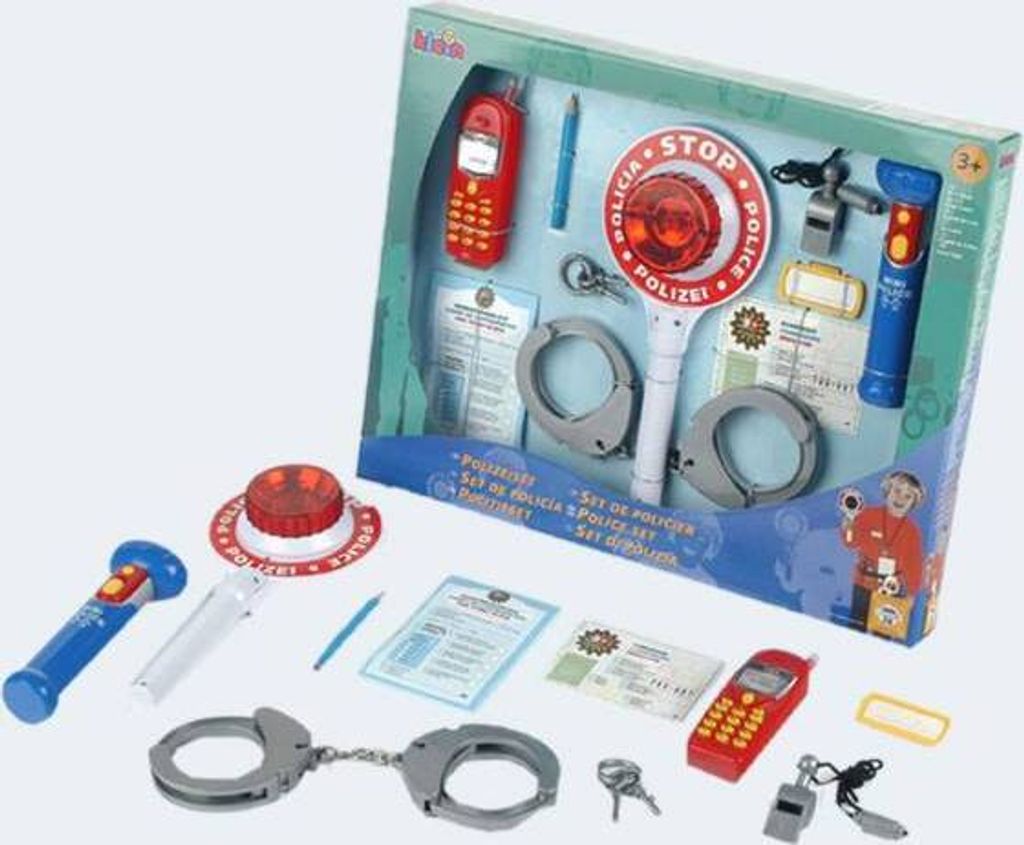 Theo Klein Police set, Junge, Mehrfarbig