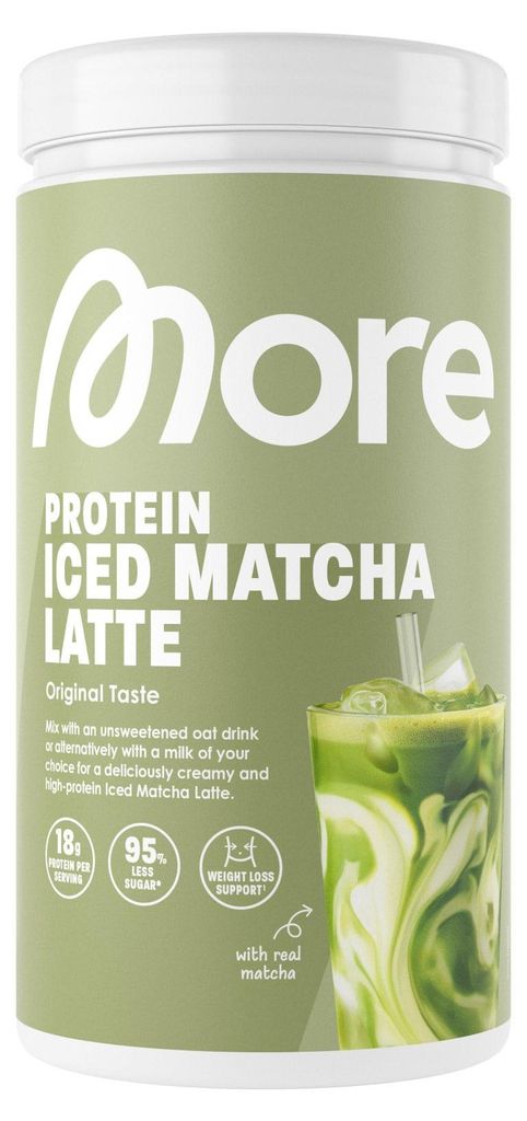 More Nutrition Protein Iced Matcha Latte 500g Dose - Zdjęcie produktu 