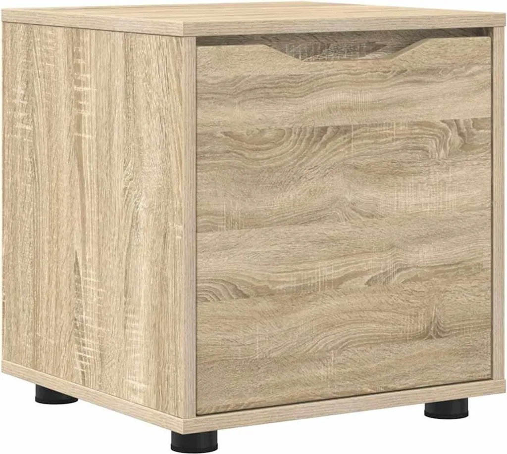 vidaXL Mobile da bagno rovere Sonoma 40,5 x 40 x 44 cm Materiale a base di legno