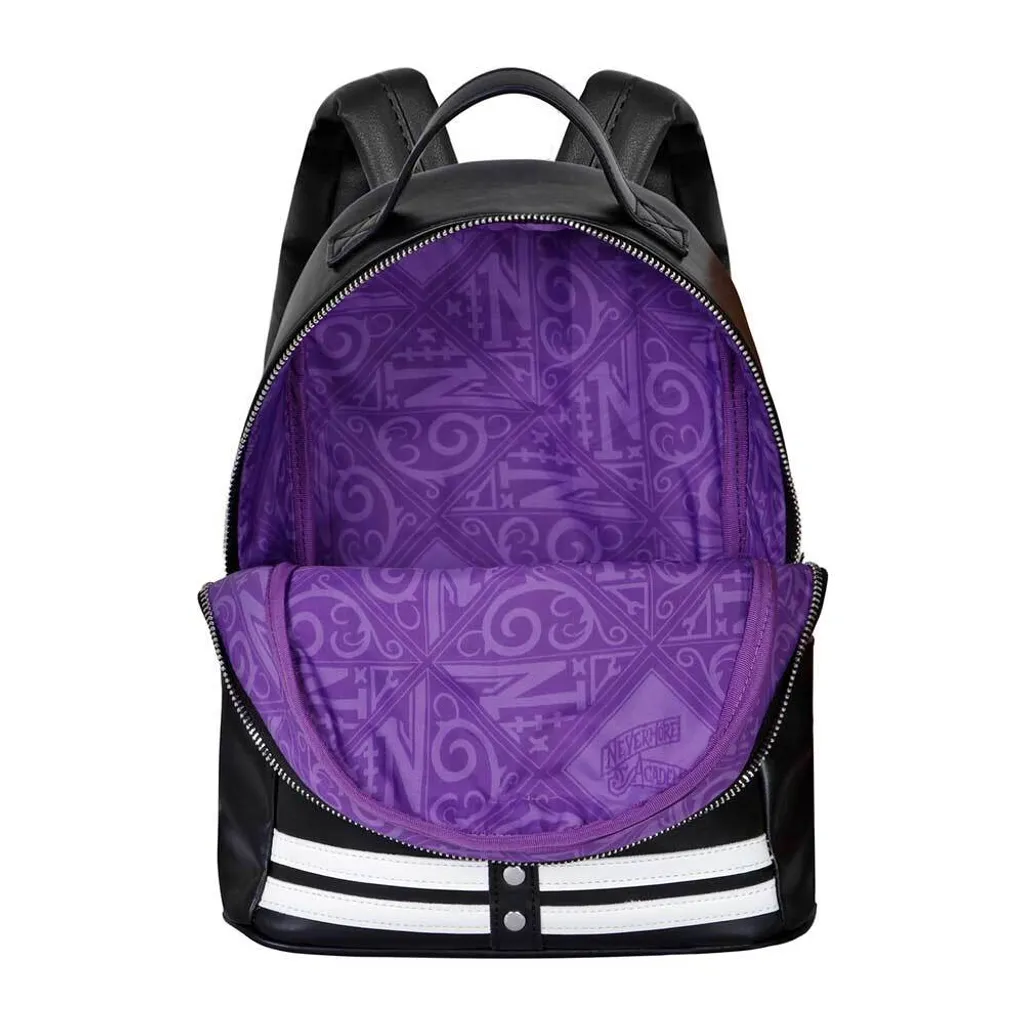 Sac à dos Mercredi Université : Confort Ergonomique et Design Noir