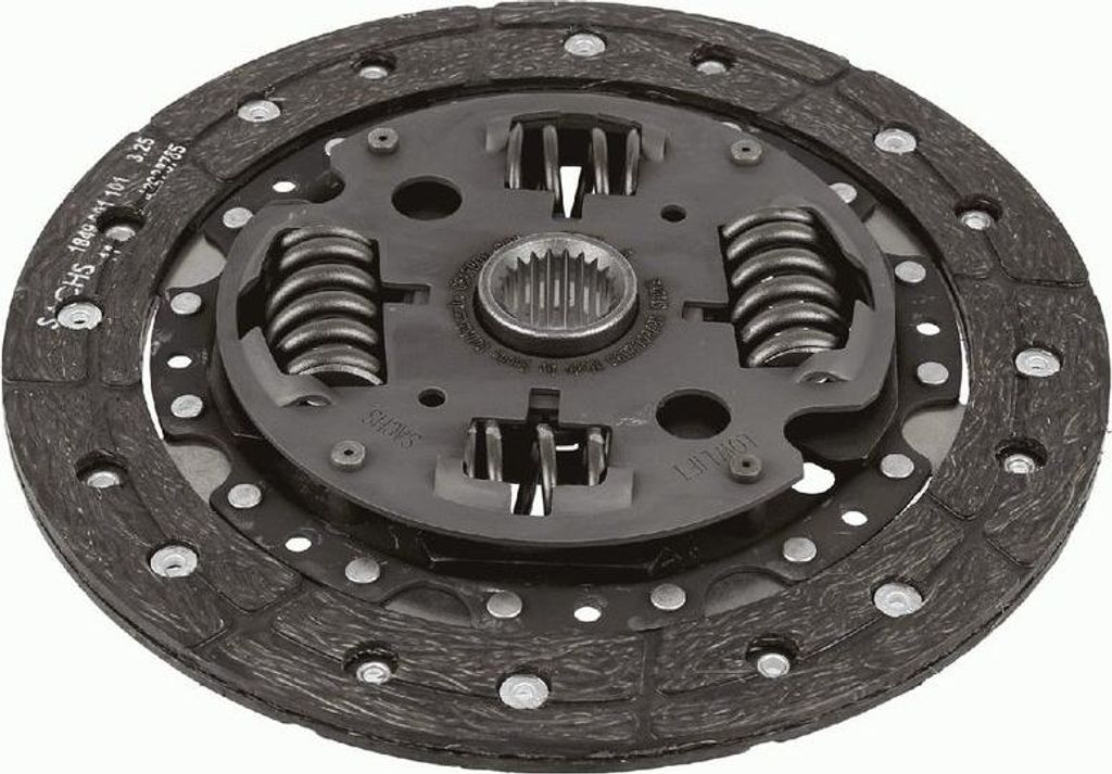 SACHS 1878 002 395 Kupplungsscheibe OE 8V617550E1B kompatibel mit 5, 3