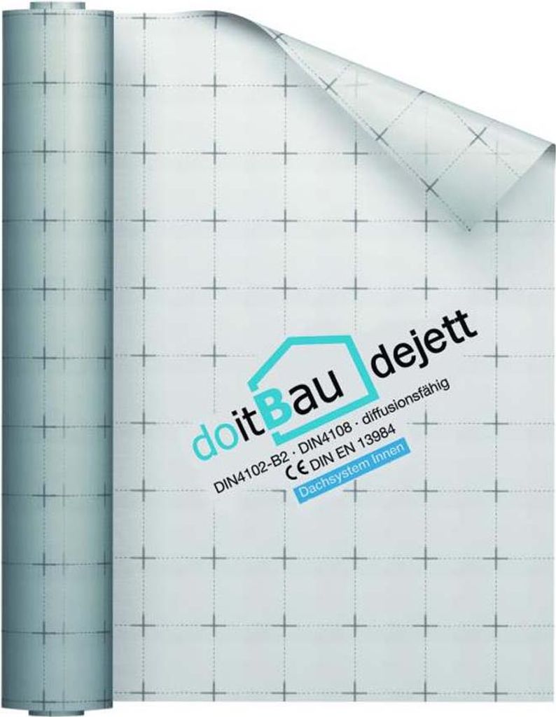 10 Rollen doitBau dejett 2 Dampfbremsbahn je 1,5m x 50m