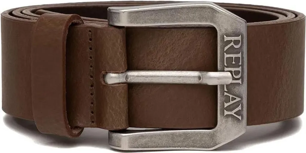 Ceinture REPLAY Cuir W95 Durable : Finissez-en avec les Ceintures Fragiles