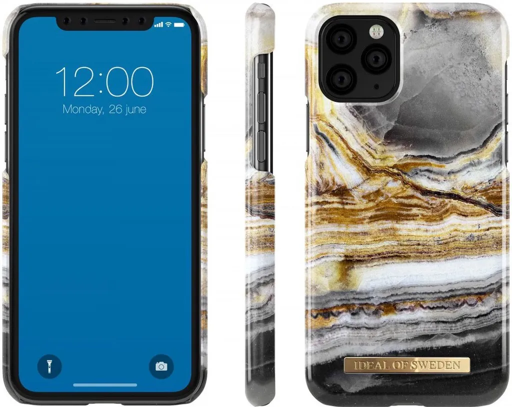 Protégez votre iPhone 11 Pro avec Style - Coque Anti-Rayures Marbre Noir