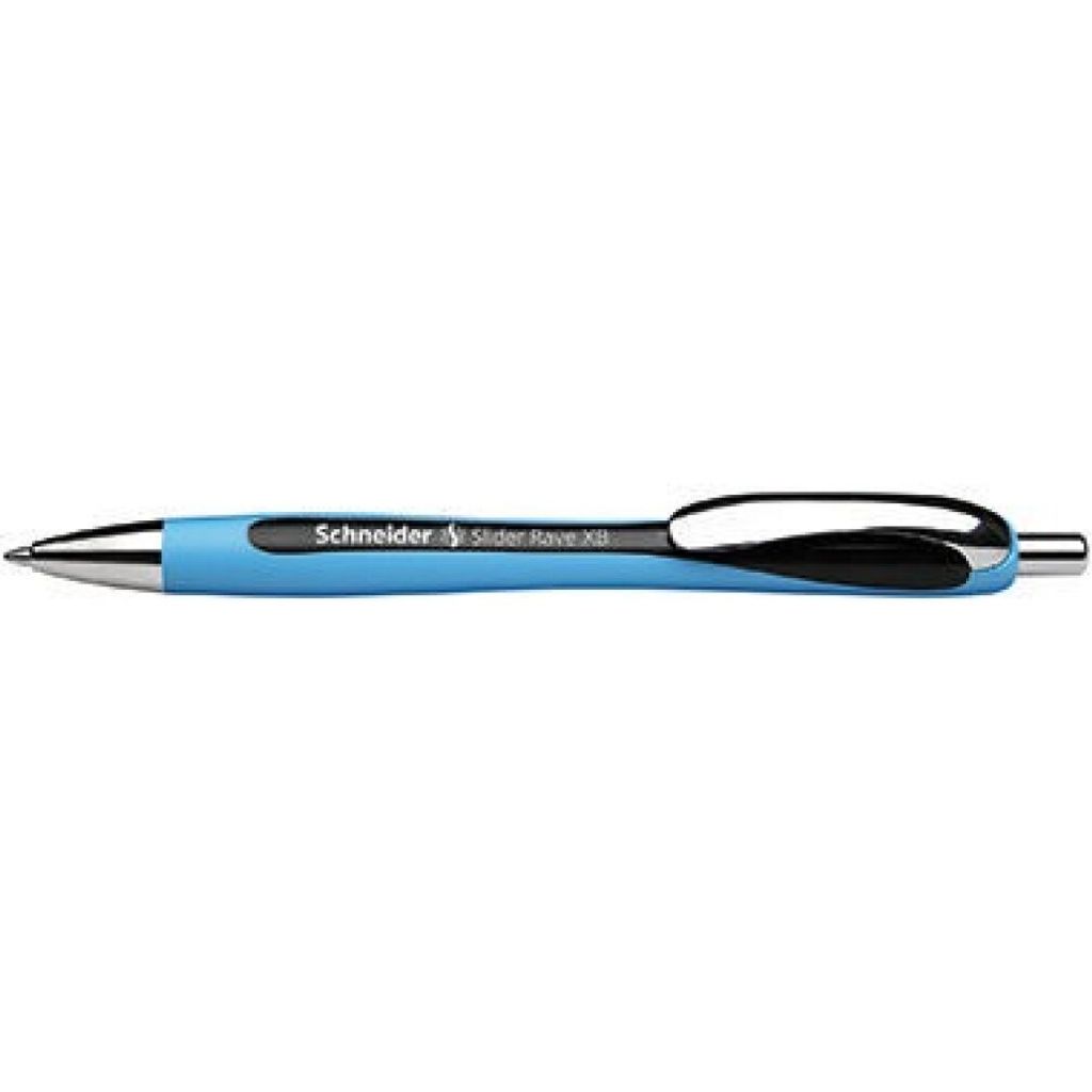 Schneider 132501 Penna a sfera Slider Rave - XB, nera Immagine del prodotto 