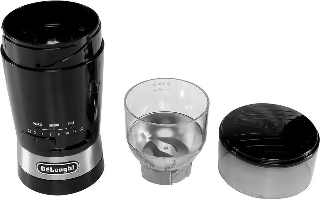 Moulin à café DeLonghi KG210 système Push-to-grind et lames inox - 9