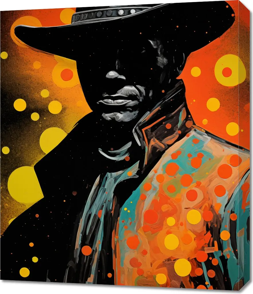 Image Cowboy de l'espace 60 x 70 cm - Habillez vos murs vides avec style