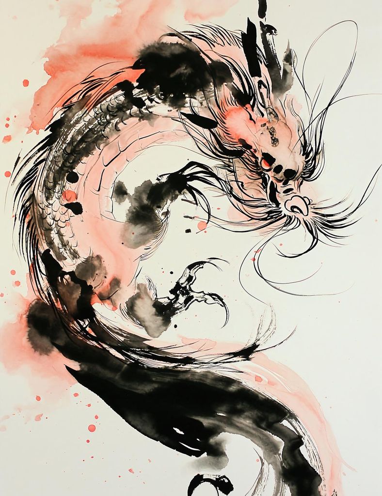 Plakat 50x65cm Drachenwut