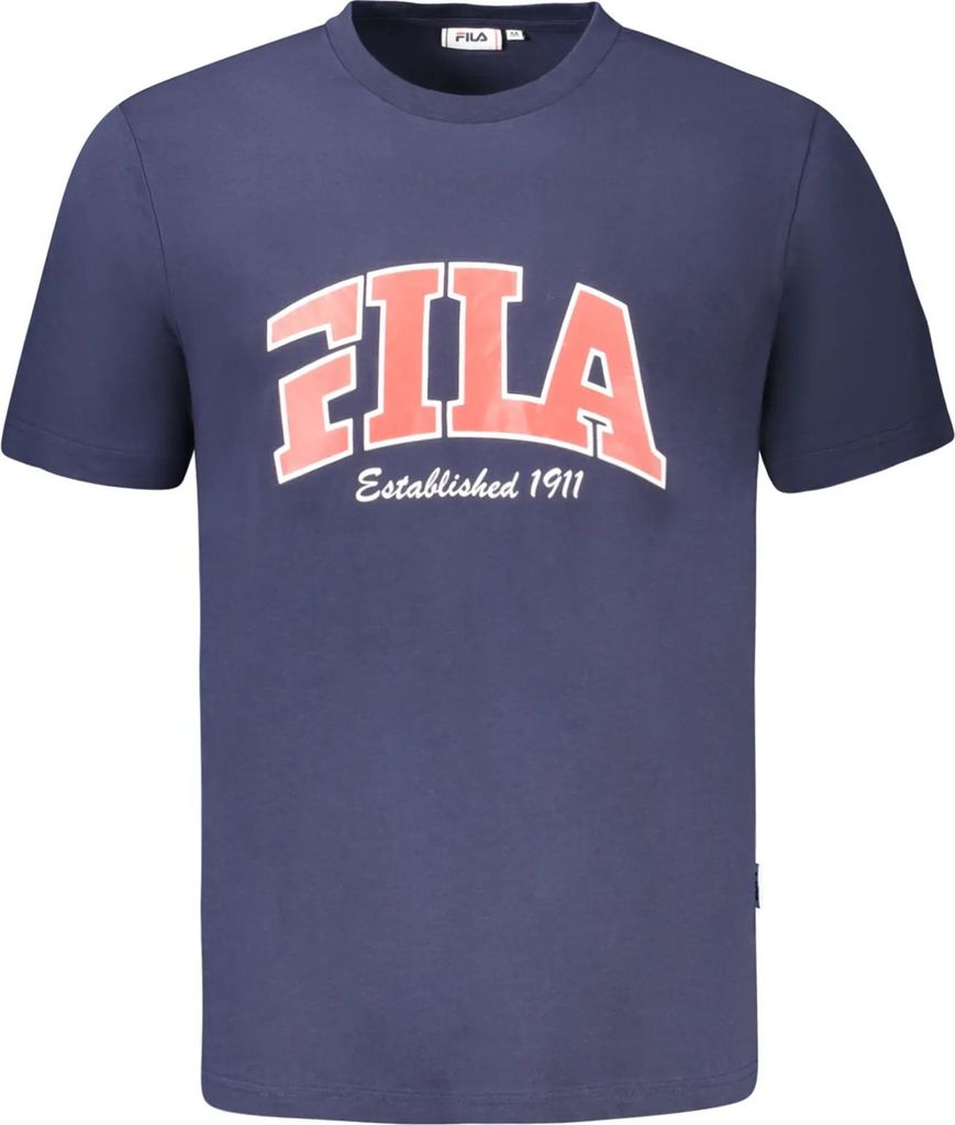 Fila Herren KURZARM-T-SHIRT Blau FAM0882_BL50004 : Größe - S Größe: S
