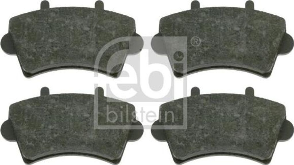 FEBI BILSTEIN 16495 Bremsbelagsatz, Scheibenbremse OE 009110993 kompatibel mit Interstar, Movano, Master