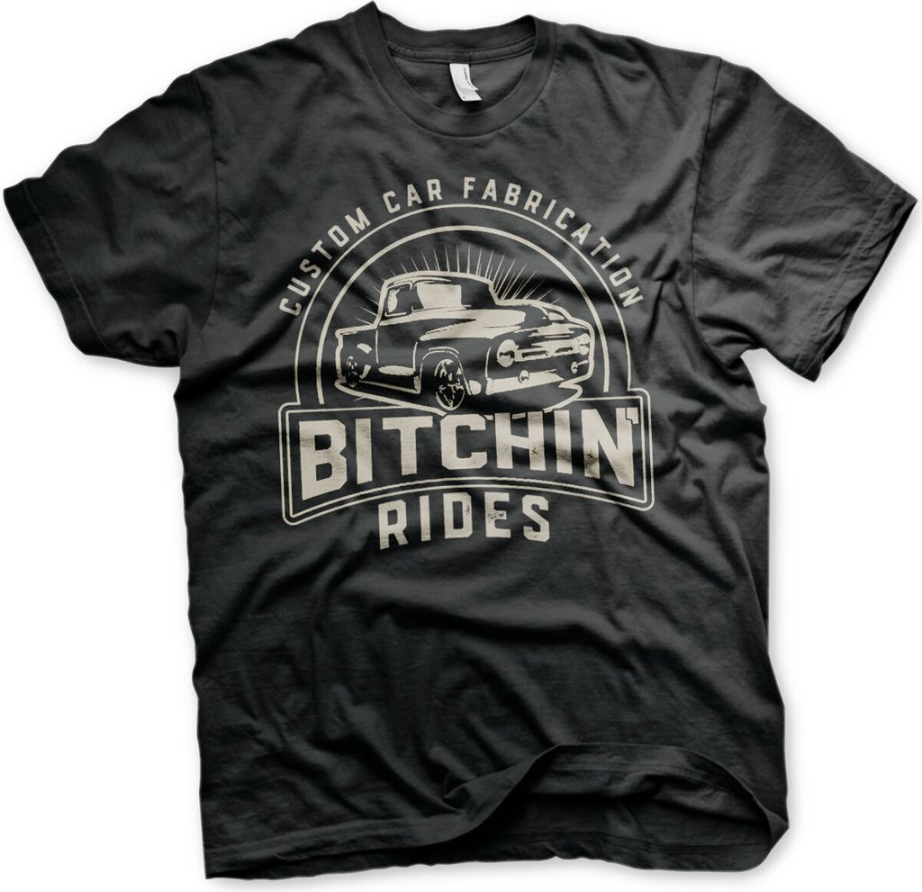 Bitchin' Rides Sunset Pick-Up T-Shirt - XX-Large - Black