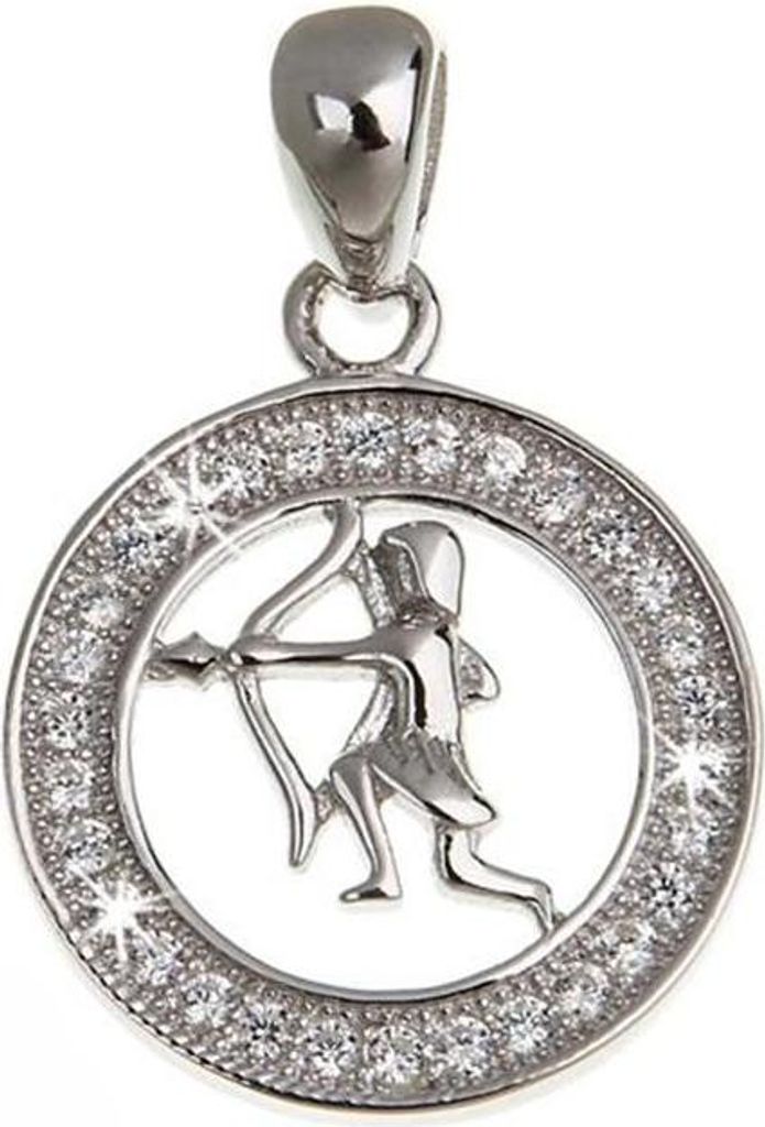 SILBERKETTEN STORE Anhänger Sternzeichen - 925 Silber - Schütze