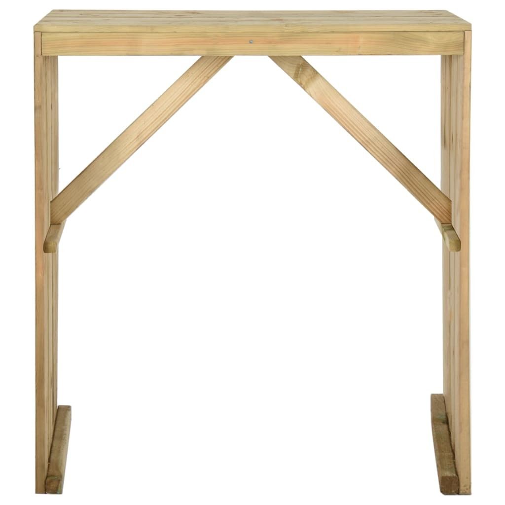 vidaXL Bartisch 100x60x110 cm Imprägniertes Kiefernholz Produktbild 