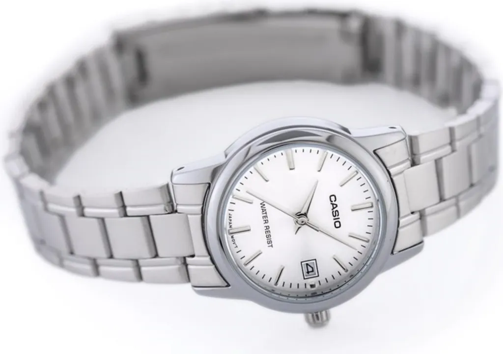 Regala un Classico: Casio Donna LTP-V002D-7AUDF Argento con Data - 5