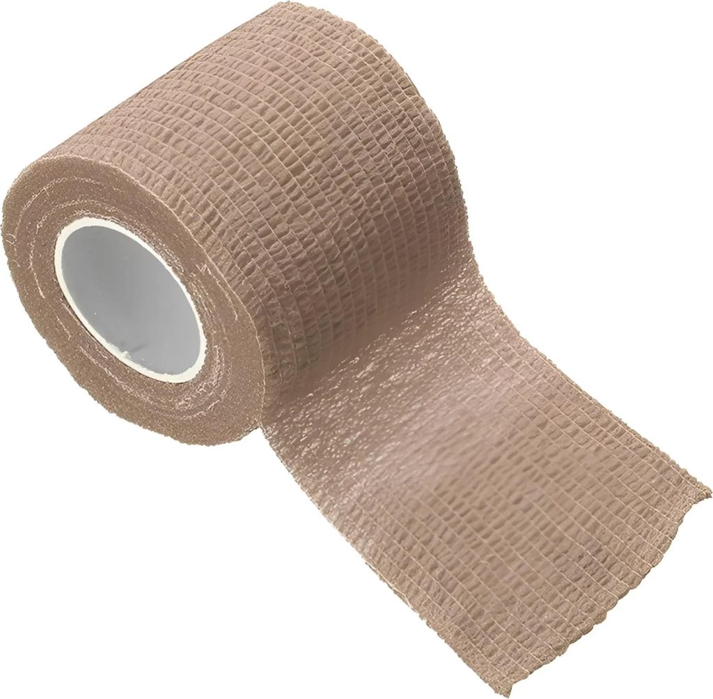 Selbsthaftende Bandage, Unterstützung von Muskeln und Gelenken, haftstark & atmungsaktiv