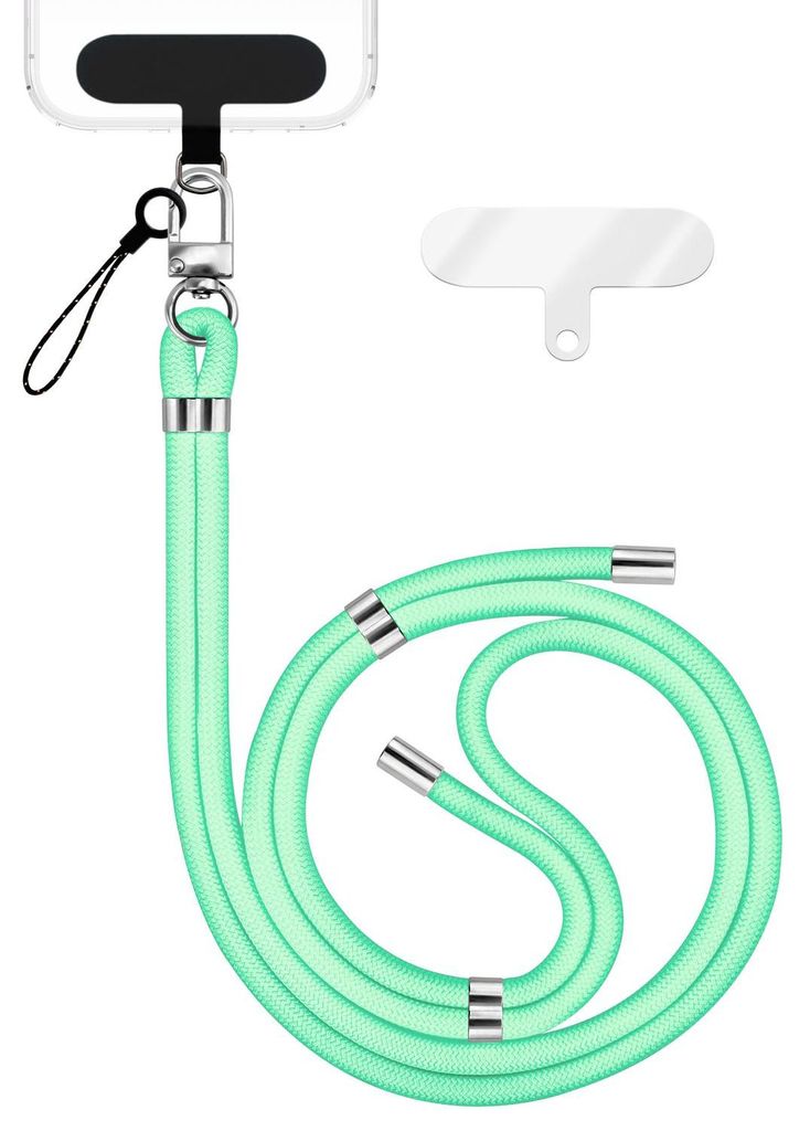 HoldMe Edition - Lanyard avec mousqueton argent & 2 pads - Image du produit 