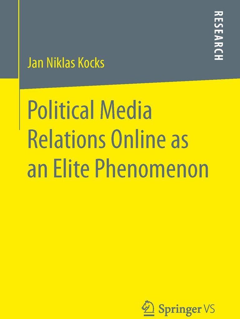 Political Media Relations Online as an Elite Phenomenon