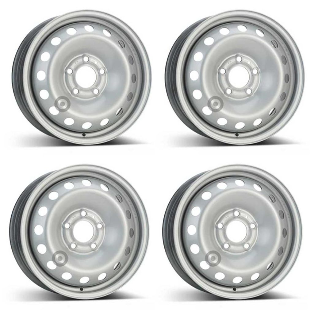 4 Stahlfelgen Alcar 9506 6.0Jx16 ET50 5x118 für Opel Vivaro