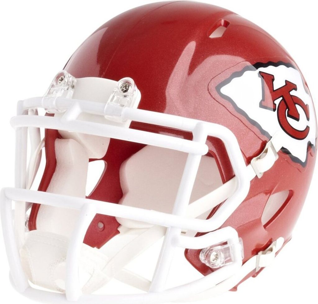 Riddell NFL KANSAS CITY CHIEFS Speed Mini Footballhelm Produktbild 