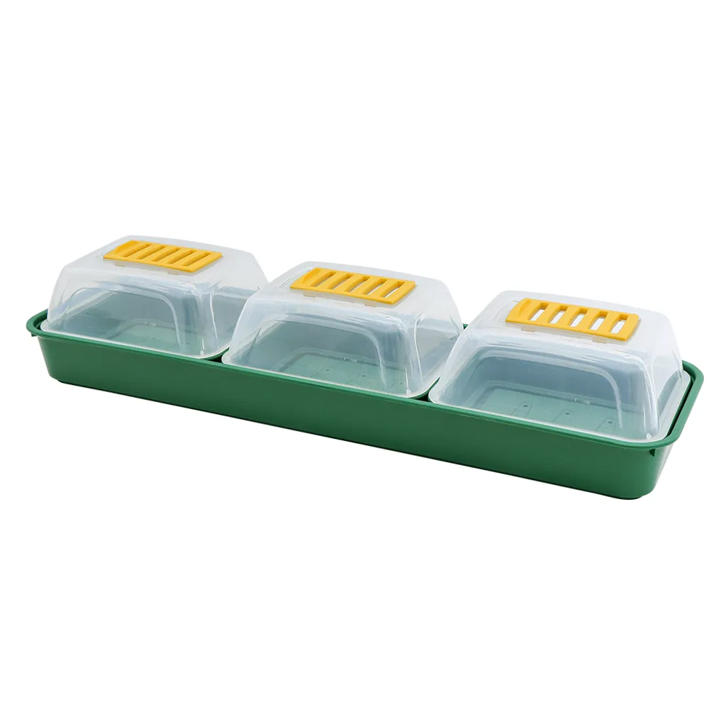 Siena Garden Set 3 Mini Serre - Ottimizzazione Climatica per Semenzai - 8