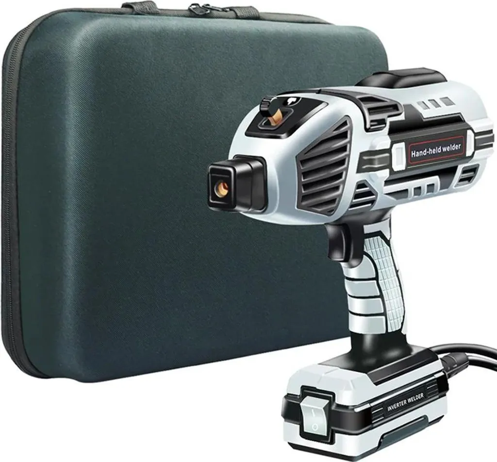 Saldatrice ARC Inverter Portatile Grigio Professionale MMA IGBT 200A