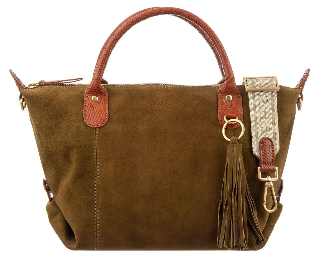 Harbour 2nd VM.15118 Totebag style vm Sofia M Leder Damen Tasche Shopper olive