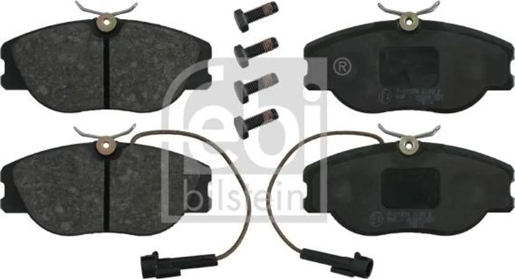 Plaquettes de frein FEBI 16239 sans bruit pour Alfa 155 et Lancia Delta