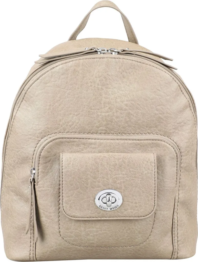 GERRY WEBER zaino per il tempo libero zaino All In Backpack Grey marrone chiaro