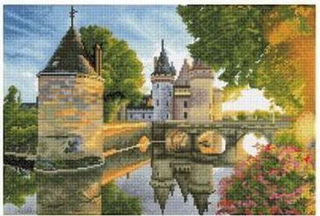 DIAMOND DOTZ - Diamond Painting Wasserschloss