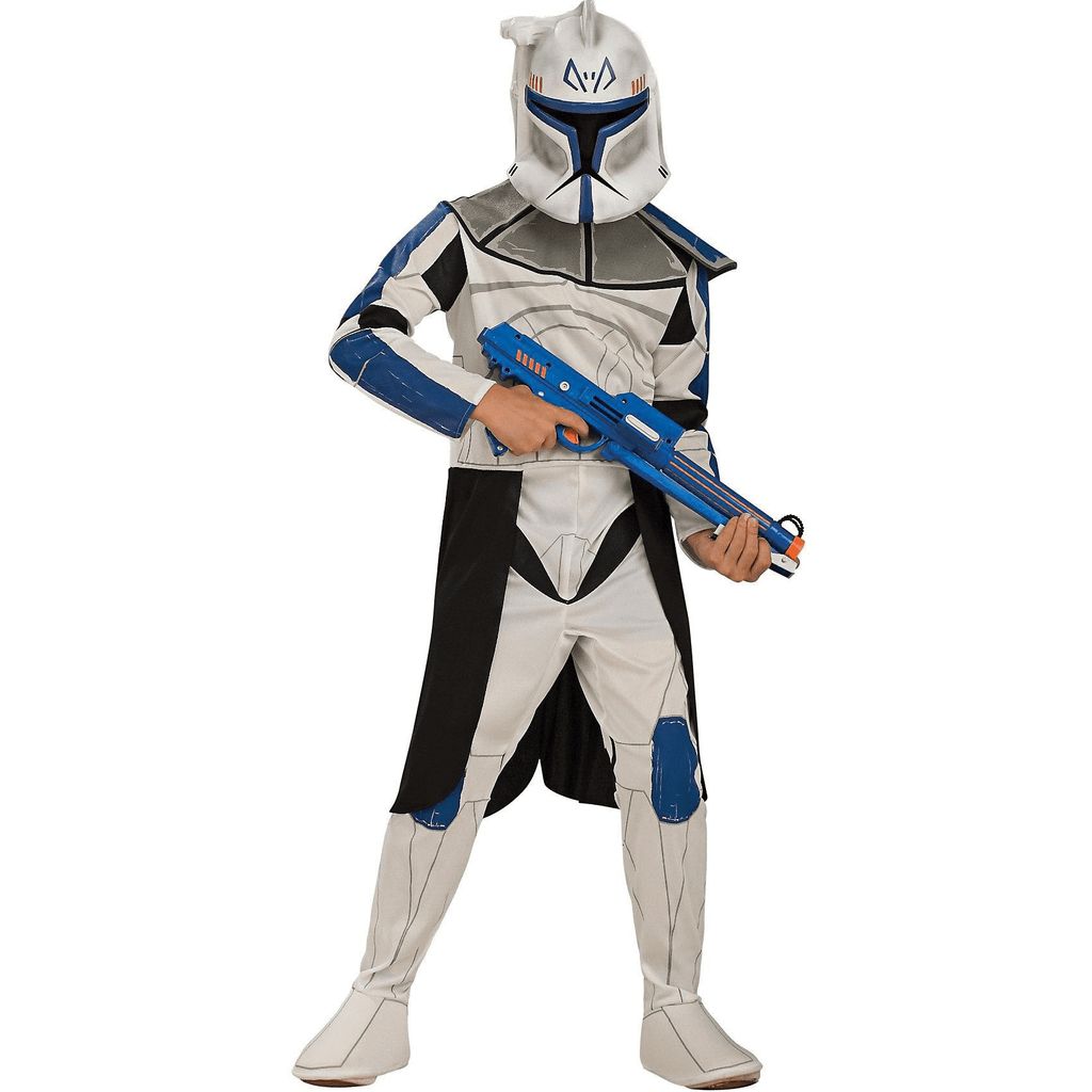 Star Wars Clone Trooper Captain Rex Gr. 116 - 158, Größe:L Produktbild 