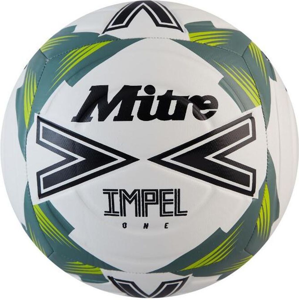 Mitre - "Impel One" Fußball RD3391 (5) (Weiß/Schwarz/Salbei)