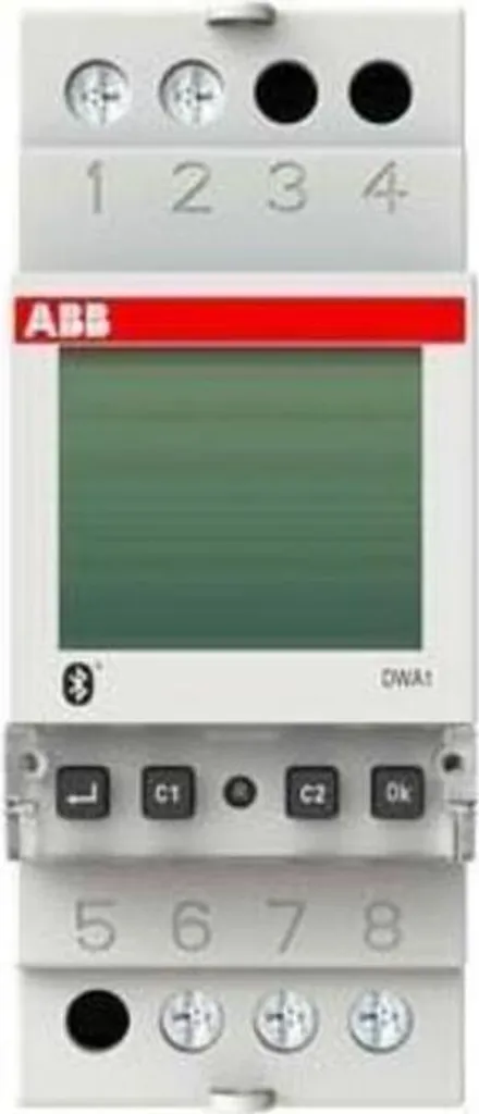 Interrupteur Horaire Astronomique ABB DWA1 Programmable Rail DIN 230V