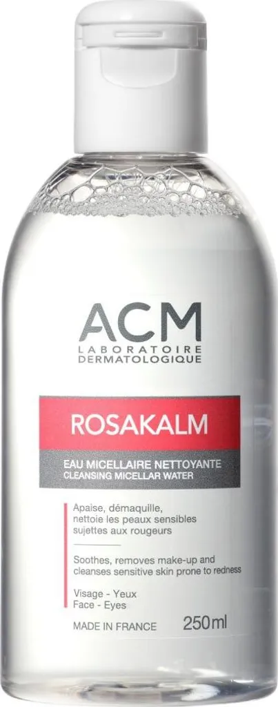 Eau Micellaire Démaquillante Rosakalm Soin Anti-Rougeurs de 250 ml