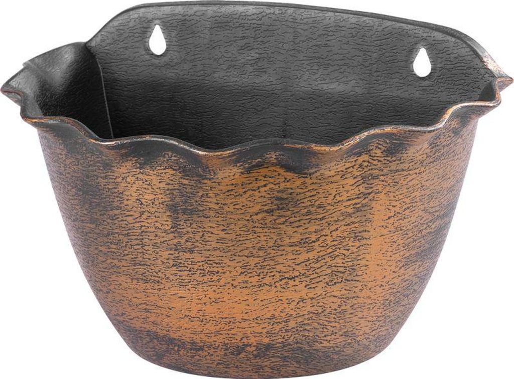 Vaso Strend Pro Wave, 26x18 cm, oro, effetto metallico, Immagine del prodotto 